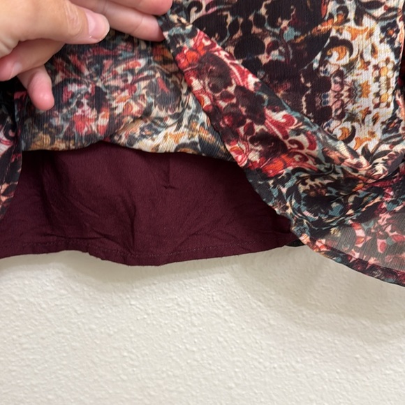 Abercrombie & Fitch Dark Floral Dress - Picture 5 of 7